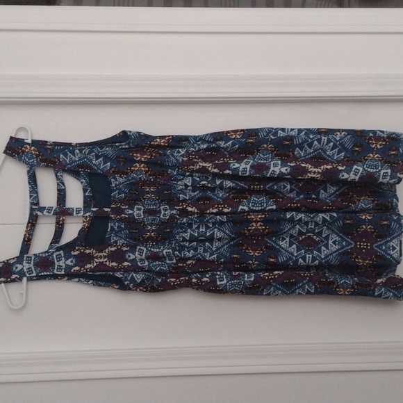 Aztec Teal Dress XL (But fits more a large) NEW - Picture 6 of 9